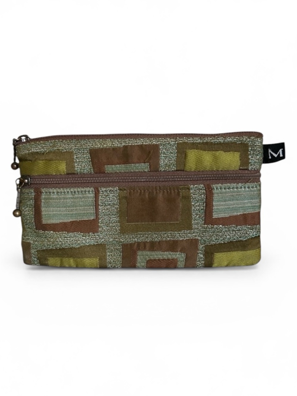 Maruca 2 Zipper Cosmetic Pouch Organizer Bag Handmade Boulder, CO